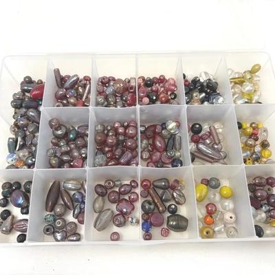 Assorted Beads Of Many Colors