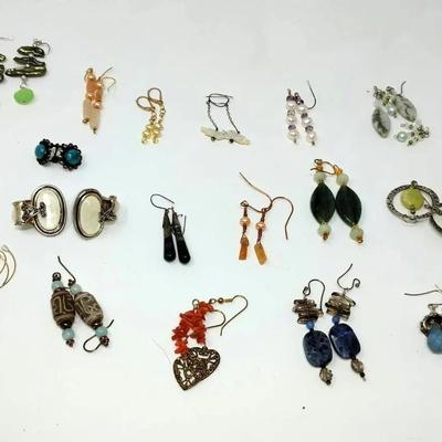 Natural Stone Earrings 