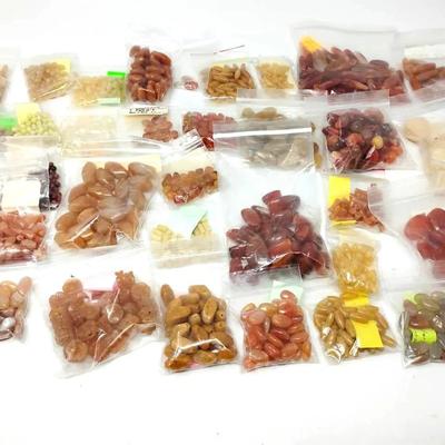 Earth Beads: Amber, Oranges & Yellows