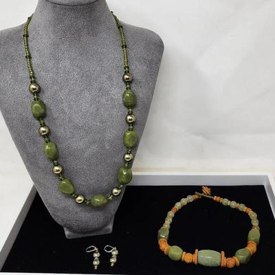 Jade And Sterling - Necklaces And Earrings