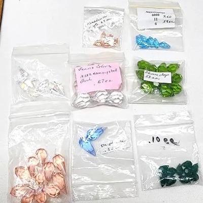 Crystal Beads And Pendants - Teardrop - Variety Of Sizes & Colors