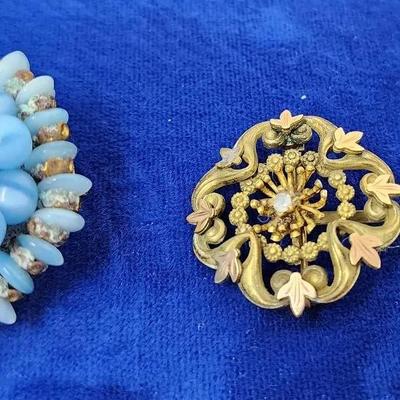 Beauty Pins - Antique And Vintage Brass And Copper Tone