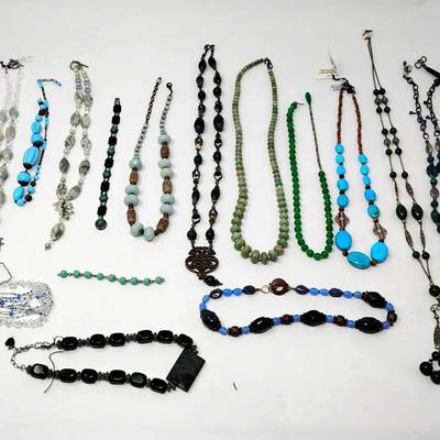 Natural Stone Jewelry: Blues & Greens 