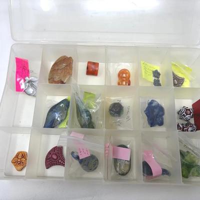 Shell & Glass Pendants & Focals