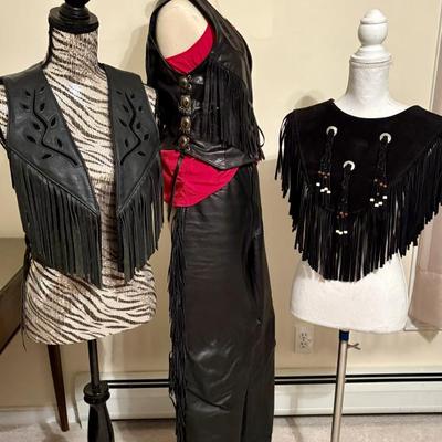 Leather - Fringe & Conch to get your motor running!