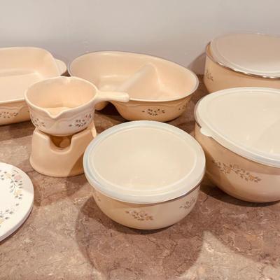 Pfatzgraff Remembrance - Storage &  Serving pieces 