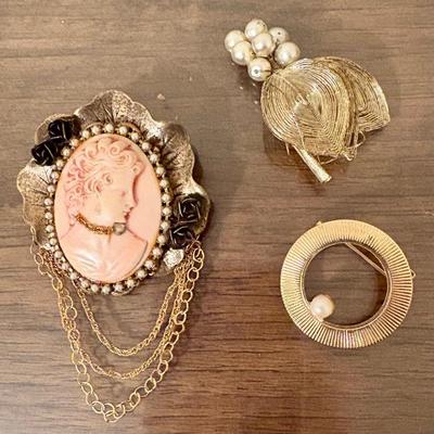Some vintage brooches
