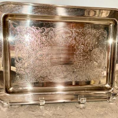 Silver plated Hor’ Douvres Tray
