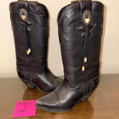 Zodiac Leather Calf high boots 