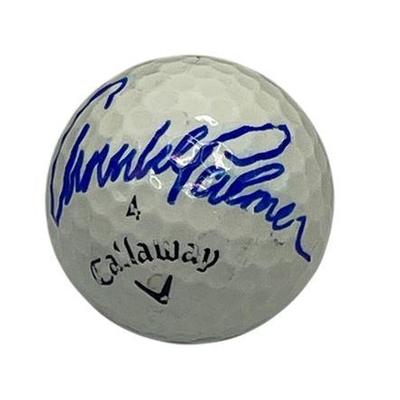 Lot 101  
Arnold Palmer Signed Golf Ball