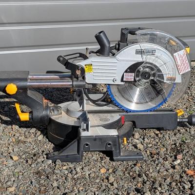 Chicago Electric 10" Sliding Compound Miter Saw (Laser Guide) – Tested & Working