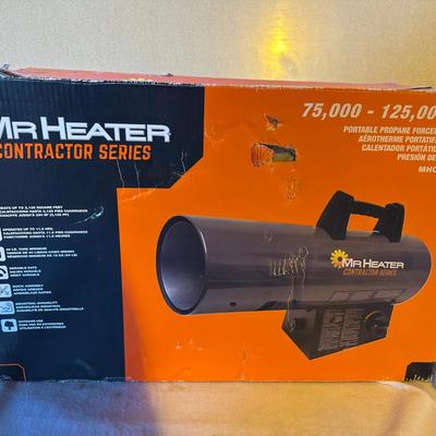 Mr. Heater Contractor Series Propane Forced-Air Heater – 75,000–125,000 BTU – Model MHC125FAV