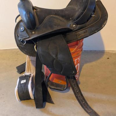 Big Horn Western Saddle w/ Accessories