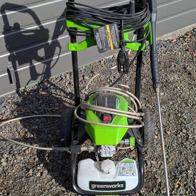 Greenworks 1800 PSI Electric Pressure Washer – Tested & Working
