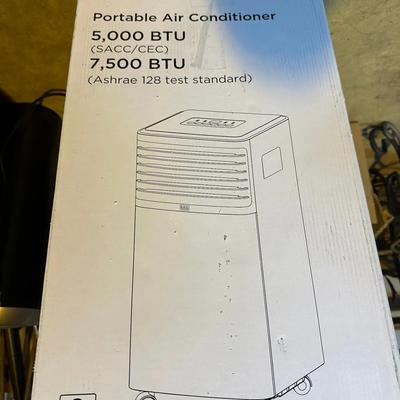 Black+Decker Portable Air Conditioner – 5,000 BTU (SACC) / 7,500 BTU – With Box & Accessories