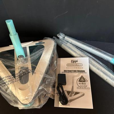 Zippi Sweeper Pro Rechargeable Tri-Brush Floor Sweeper – NEW, Complete in Packaging