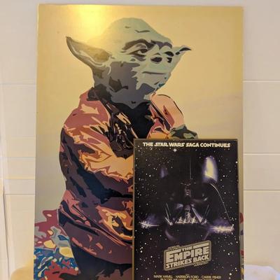 Star Wars Wall Art Lot (2 pcs)