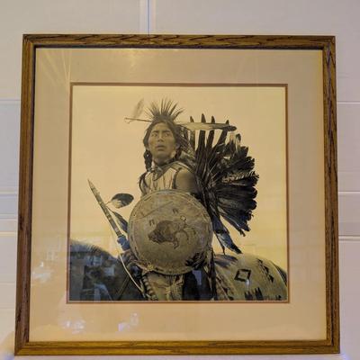 James Bama “Young Plains” Framed Print