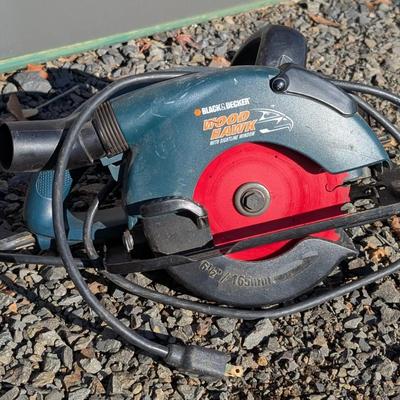 Black & Decker Wood Hawk 6-1/2" Circular Saw – Tested & Working