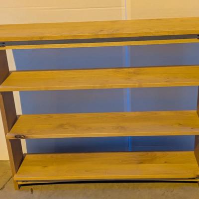 Wooden Bookshelf – 39"W x 9"D x 32 ¾"H