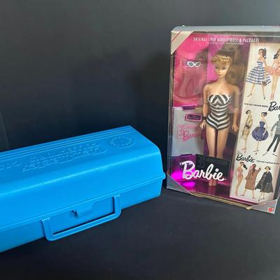 Vintage Barbie 35th Anniversary Reproduction Doll (1994) + View-Master Collectors Case w/ 2 Viewers 