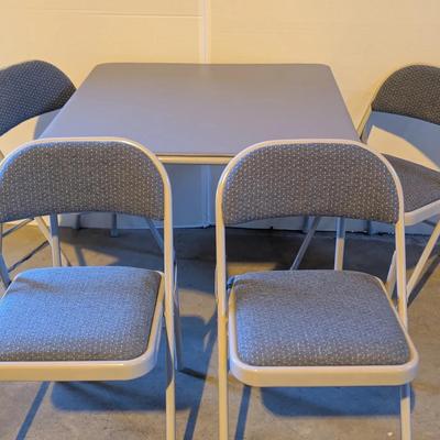 Vintage 5-Piece Bridge Table & Chairs Set – Fred Meyer