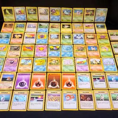 Classic Pokémon Collection (1995–1998) – Oddish, Koffing, Energy & Trainer Cards incl. Professor Oak