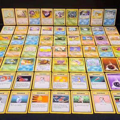 Vintage 1995–1999 Pokémon Card Collection Featuring Ivysaur, Onix & Magikarp