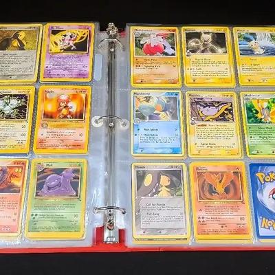Multi-Era Pokémon Card Binder – 1995 to 2008 with Favorites, Evolutions & Trainers