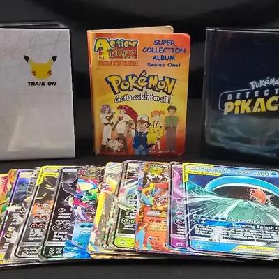 2014–2022 Pokémon Trading Cards, Binders & EX/GX/V Collection Featuring Charizard, Pikachu & Mewtwo