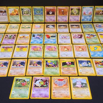 1995–2000 Pokémon Card Collection – Early-Gen Favorites, Evolutions, Unown & Trainers