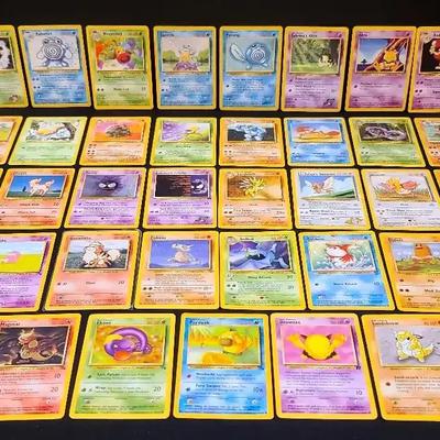 Pokémon Trading Cards Featuring Kadabra & Sabrina’s Abra