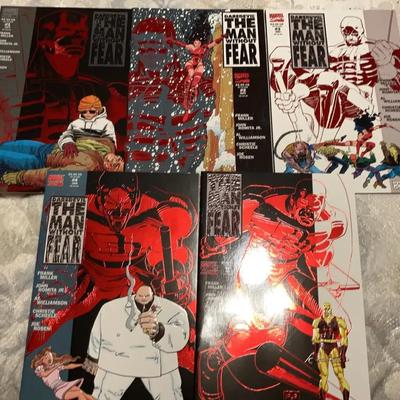Daredevil: The Man Without Fear 5/5 Marvel Mega-Hits Collector's Pack (Complete Set) Marvel Comics