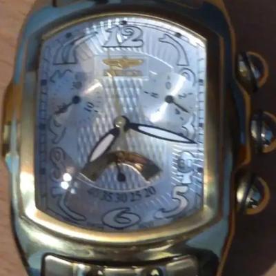 Invicta Lupah With Mother Of Pearl Dial Gold Tone