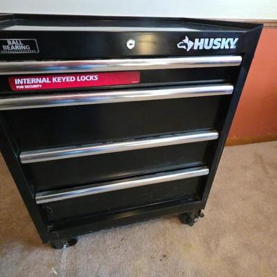 Husky 4-Drawer Rolling Tool Cabinet