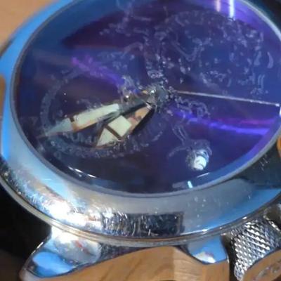 Android 50 MM Purple Dragon Etched Men's Watch