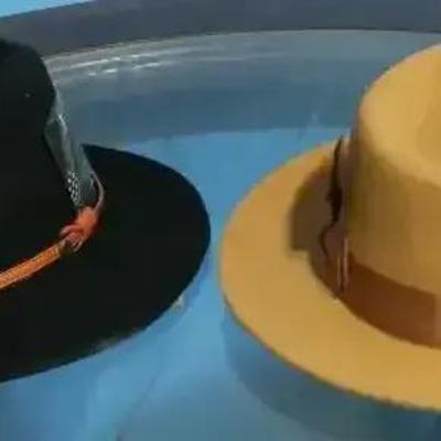 Men's Fedora Hats Size Large 