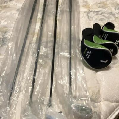 Set of 4 Young Gun Golf Clubs
