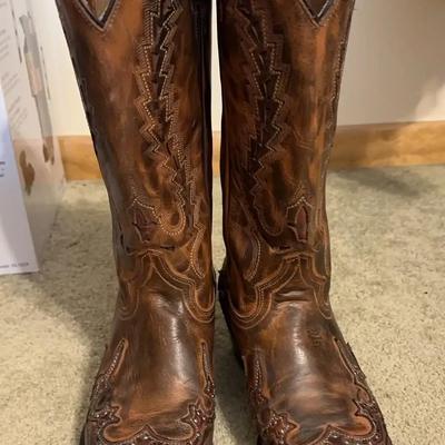 Rockin Leather Boots 8.5?