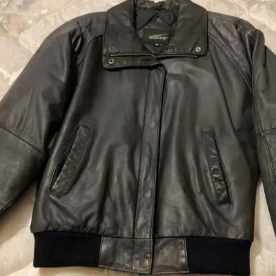 Leather Jacket by New Moves (Size L)