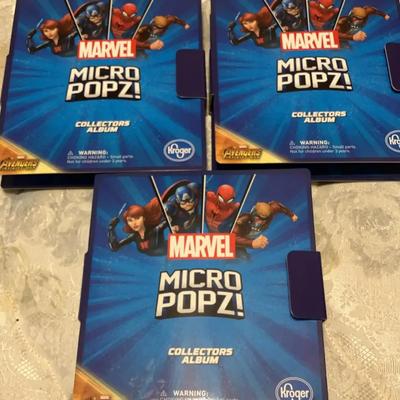 Marvel Micro Popz Collectors Album 