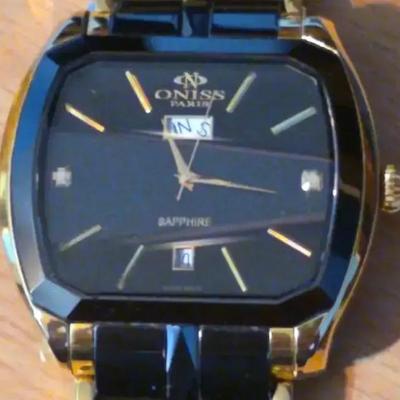 Oniss Paris Sappir Ceremic Watch Womens