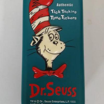 Dr. Seuss Cat In The Hat Vintage Watch With Leather Looking Band