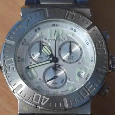 Invicta Reserve Ocean Reef Men's Watch In Silver Tone