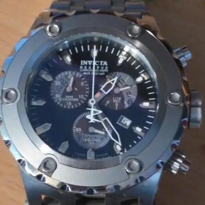 Invicta Reserve Subaqua Noma Men’s Watch – Model 5218 Silver-Tone Chronograph