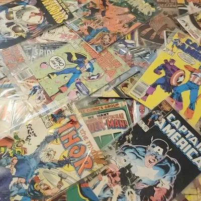 Marvel Comic Books  Sealed In Plastic Covers 47 In Lot