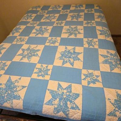 Blue & White Quilt