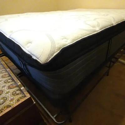 Sealy Mattress, Box Spring, And Bed Frame
