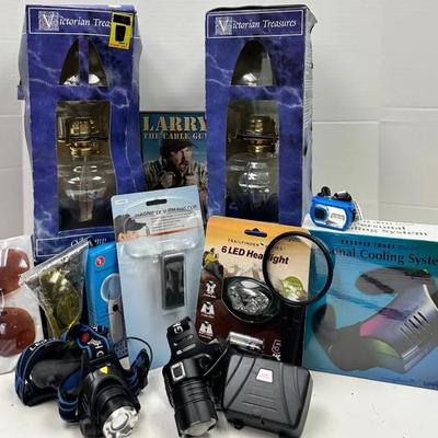 Oil Lamps, Headlights and Mixed Gadgets