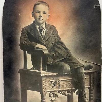 Antique Portrait of Boy